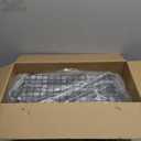 4 Pcs Stackable Wire Baskets for Pantry Organizers and Storage, Vegetable Fruit Basket for Countertop, Kitchen Storage Metal Baskets, Produce Potato Onion Storage Bin, Black