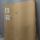 BEAMNOVA 50 x 32 in Bronze Fireplace Screen with Door, 3 Panel Folding Decorative Flat Cover, Heavy-Duty Outdoor Protector, Rustic Vintage Mesh Freestanding Iron Stand