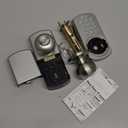 MiLocks TKK-02SN Tkk-Sn Digital Door Knob Lock with Electronic Keypad, Satin Nickel, Keypad, Keyless