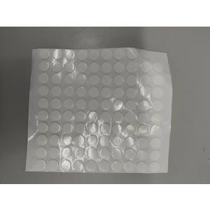 JANYUN Double Sided Sticky Dots Removable Round Putty Clear Double Sided Tape for Crafts No Trace Sticky Tack Adhesive Tape (15 mm), Pack of 1