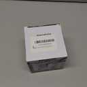 jessie Ceramic Storage Containers with Airtight Seal Bamboo Lids Kitchen Canisters for Tea Spice Seasoning Sugar Coffee (white, 260ml/9 oz)