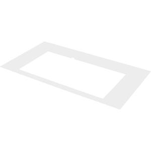 Odyusa White Podium Plexiglass Faceplate with Foams for SC LIVE 2