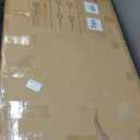 SpaceAid Washer Dryer Countertop, Laundry Wood Shelf Topper with Edge, 54" Width x 27.5" Depth Cover Guard Organizer for Washer and Dryer Laundry Hamper Counter Storage Organization (Black) (Large)