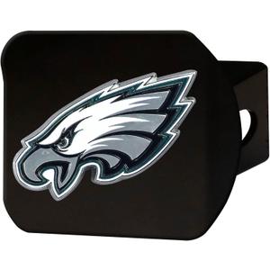FANMATS NFL Unisex-Adult Black & Color Logo (3.4"x4", Green)