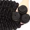 30 32 34 Inch Human Hair Bundles Deep Wave 150g/3 Bundle Brazilian Unprocessed Virgin Hair Deep Wave Bundle Human Hair Weave for Black Woman