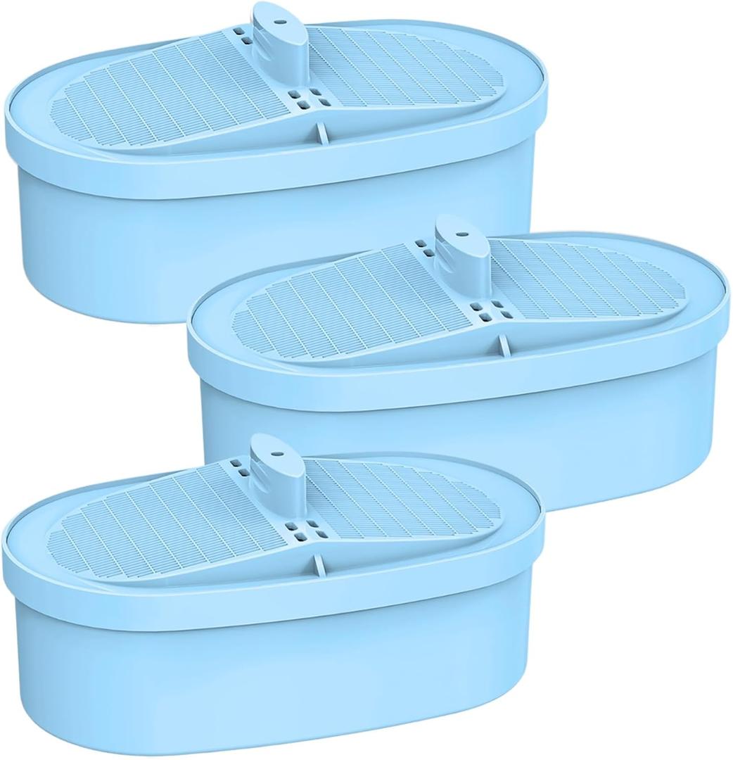 3 Pack Alkaline Water Filter Replacement Filter for Waterdrop WD-PF-01A Plus, Increase PH, Reduces PFOA/PFOS, Chlorine, Compatible with Waterdrop Pitchers, Lasts 2 Months or 100 Gallons