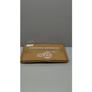 STORAGE MANIAC Expandable Shoe Rack, 4 Pairs Stackable Small Shoe Rack, Metal Adjustable Shoes Organizer for Closet, Entryway, Hallway, Garage, Front Door, Shoes Shelves, White 1 Tier