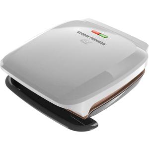 George Foreman GR260P 4 Serving Classic Plate Grill, Platinum