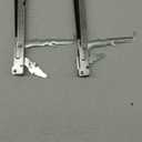 2 Pack Oven Door Hinge Compatible with Some Frigidaire, Kenmore and Sears Ovens and Ranges Replacement Part# 318024747 318024715