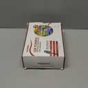 Shoulder Heating Pad Massager for Rotator Cuff Upper Arm Pain Relief, USB Powered Heated Shoulder Wrap with Vibration Massage for Women Men Travel Outdoor (Non-Rechargeable)