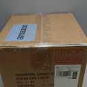 LB2 Large White Ceramic Vase, 11" Tall Zen Style Rustic vase, Terra Cotta Pitcher Vase, Distressed Farmhouse Decor, Pottery Decorative Flower for Home Decor (H 11" X 11")