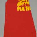 Rollin' with Ma'homies Skyline Kids T-Shirt (Red T-Shirt, YM), Size M