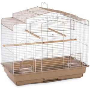 Prevue Pet Products SP50051 Barn Style Bird Cage, Brown/White