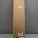 EDISHINE LED Floor Lamp, 55" Modern Minimalist Rectangular Corner Light, 3000K-6000K Dimmable, Remote Control & Foot Switch, Metal Base Standing Lamps for Living Room, Bedroom, Office, Black