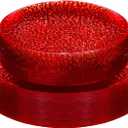 Rubtlamp 60 Pcs Red Plasitc Plates, Heavy Duty, Disposable,Clear Red Disposable Plates, Hammered Plastic plates Include 30 Dessert Platos, 30 Dinner Platos for Party