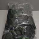 BGment Olive Green Velvet Curtains 96 Inches for Living Room, Thermal Insulated Blackout Curtains Room Darkening Drapes with Back Tab and Rod Pocket for French Door, Set of 2 Panels, 52 x 96 Inch