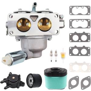 Carburetor for Briggs & Stratton 796227 V-Twin Engine Lawn Mower With Tune Up Kits, Replaces for 40G777 40H777 44M777 44P777 44S677 Engine