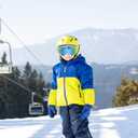 SANWICH Kids Ski Goggles for Boys Girls Aged 5-14, 100% UV Protection OTG Ski Goggles (Red)