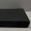 Henoyso 4 Pcs Legal Size Binder 3 Ring 2" Durable Black Binders for 8.5" x 14" Paper Hold up to 375 Sheets for Documents Artwork Blueprints, Office, Home, Work Places