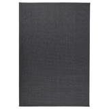 Modern Geometric Non-Slip Area Rug – Dark Gray / Charcoal