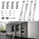 Pocket Door Hardware for Hidden Cabinet Doors,inset cabinet door,22IN-1set