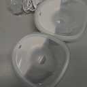 NCVI Hands Free Breast Pump, Wearable Breastfeeding Pump with 300mmHg Strong Suction, 1400mAh Long Battery, Ultra Quiet Portable Electric Pump with 4 Modes & 9 Levels, 19/21/24mm, 2Pack, White