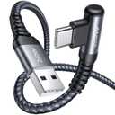 AINOPE 2 pac 1M Nylon Braided USB C Charging Cable Compatible with Galaxy S21+ Ultra, iPad mini/Air/Pro, Pixel 6X (3.3FT+3.3FT)