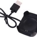 Black Charging Cable Charger Cord for HW22 Smartwatch Intelligent Watch Smart Watch Charger Magnetic,Dock Holder Stand USB Cable Adapter Cables(30cm),Smartwatch Cables & Chargers