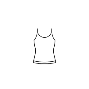 Women's Black Top, Size XL