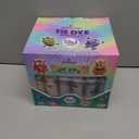 30 Colors Tie Dye Kit, Tie Dye Set for Kids, Pre-Filled Tye Dye Bottles, Non Toxic Permanent Fabric Dye Art Set, Easy DIY Fabric Art - Create Fun (30 Colors)