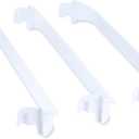 Fridge Door Shelf Rack Bar Kit 3 Pack Compatible with Frigidaire Kenmore