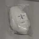 GemeShou White necklace display stands for selling, Velvet necklace storage organizer, Necklace mannequin jewelry bust holder for boutique store【White-Medium height 10.2 inch】