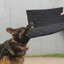 MABOZOO Indestructible Dog Beds - Chew Proof Crate Pad for Aggressive Chewers, Machine Washable Quilted Mat, Durable for Large Dogs, Black Kennel Pad (28x47 in)