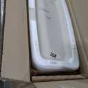 TOTO Drake 1.28 GPF Toilet Tank with WASHLET+ Auto Flush Compatibility, Cotton White - ST776EA#01