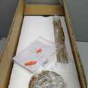 39" Boho Rattan Chandelier 6-Lights Boho Dining Room Light Fixture Vintage Rustic Industrial Pendant Light, Large Adjustable Chandelier Ceiling Lighting for Kitchen Island Living Room Bedroom