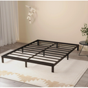 Maenizi 8 Inch Bed Frame Queen Size No Box Spring Needed, Heavy Duty Queen Platform Metal Bed Frame Support Up to 3000 lbs, Easy Assembly, Noise Free, Black