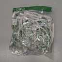 50 Counts Cool White LED Christmas Lights - 25ft Christmas Tree Lights Commercial Grade Outdoor Waterproof, White Wire Cool White Indoor Mini Plug in, 5mm Wide Angle Indoor for Xmas, UL Certified