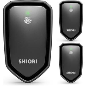 3 Pack SHIORI Air Purifier Plug, Negative Ion Technology Air Ionizers Purifier For Home, Portable Air Filter Odor, Quiet Air Freshener for Smoke Smell, Bedroom, Office, Kitchen, Pets(Black)