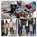 Compression Packing Cubes for Travel Essentials, 1 Pack Suitcase Organizers for Luggage Carry on, Large Lightweight Compressible Expandable Mesh Travel Cube, by U+U, Black