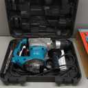 ENEACRO 1-1/4 Inch SDS-Plus 13 Amp Heavy Duty Rotary Hammer Drill, Safety Clutch 4 Functions with Vibration Control Including Grease, Chisels and Drill Bits with Case