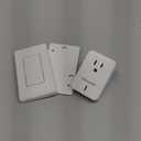 DEWENWILS Remote Control Outlet Wireless Wall Mounted Light Switch, Electrical Plug in On Off Power Switch for Lamp, No Wiring,100 Feet RF Range, ETL Listed,Programmable
