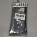 2000 PCS Zip Ties 8 Inch, Cable Ties 40lbs Tensile Strength, Black Zip Ties for Indoor and Outdoor Use, UV Resistant Wire Ties