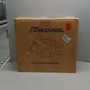 5/8" x 100 ft Heavy Duty Retractable Garden Hose Reel by HOZEREEL, Outdoor Garden Hose Reels - Self Retract Wall Mount Hose Reel Automatic Storage, 10 Pattern Nozzle, Grey