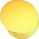 qiqee 12 Inch Gold Cake Boards Round  Circles Rounds Base Food-Grade Cardboard Cake Plate（Thinner But Stronger）