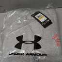 Under Armour Men's Project Rock Red One North Pole Training Club Hoodie (Gray, S)