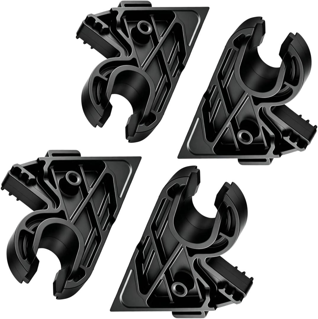 4 Pack 731-10069D Hood Pivot Bracket Fits Cub Cadet/MTD Lawn Mower - Fits Model: GT XT1 XT2 50 SLX54 SLX50 GX54 GX50 ST54 247202420 247270480 247270550, Replaces 731-10069A, 731-10069B, 731-10069C