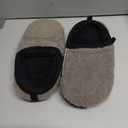 ONCAI Women's House Fuzzy Slippers Cozy Winter Warm Indoor Outdoor Bedroom Shoes Size 8, Grey