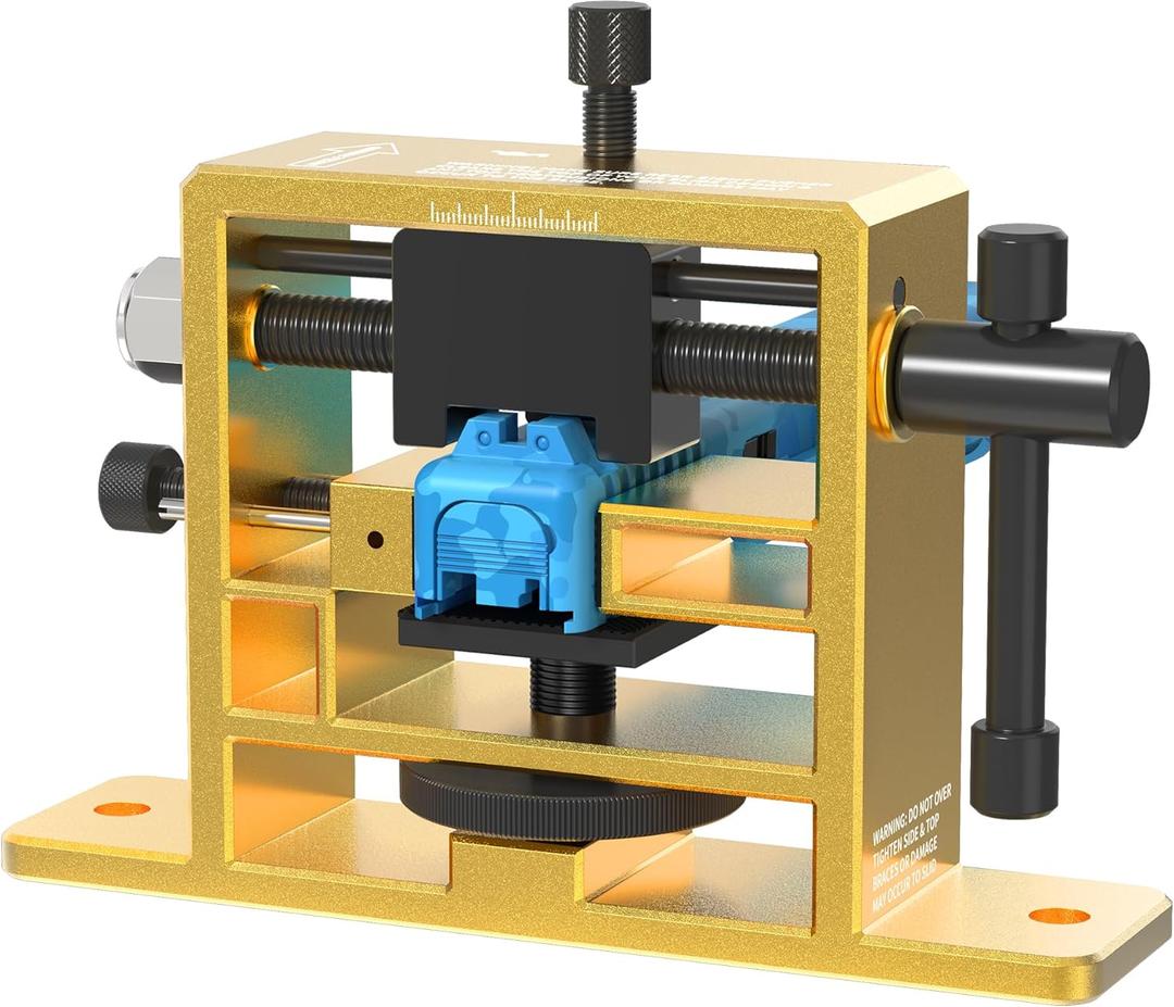 Sight Pusher Tool, Sight Pusher Heavy Duty for Handguns Front Rear Sight Removal Adjustment, Sight Pusher Tool with Adjustable Base, Compatible with Square Slides