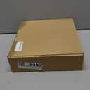 iRahmen 10x10 Picture Frame Set of 4 with Real Glass, Rustic Frames Display 8x8 Picture with Mat or 10 x 10 Without Mat, Wooden Square Photo Frame for Wall Mount and Tabletop Display (Dark Brown)