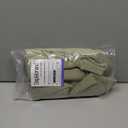 Simplebrand Ava Sage Green Short 36 Inches Blackout Curtain 2 Panels Set, Half Window Rod Pocket Privacy Curtain Tiers for Kitchen, Curtains Blackout for Bathroom Shades, W40 x L36 Inch, Sage Green